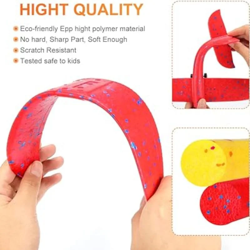Catapult Gun Aircraft Toy for Kids | Foam Airplane Launcher Glider Flying Toy 2-in-1 - Image 2