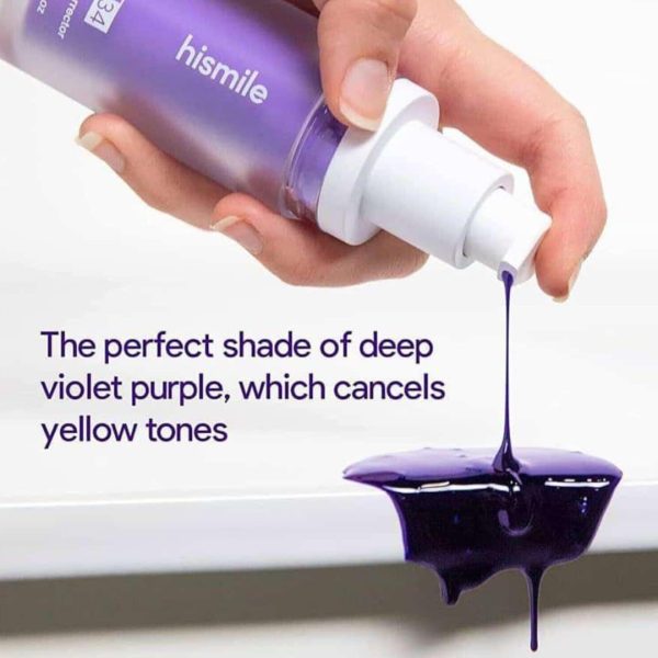 Hismile V34 Teeth Whitening Color Corrector Serum | Instant Brightening Solution 30ml - Image 4