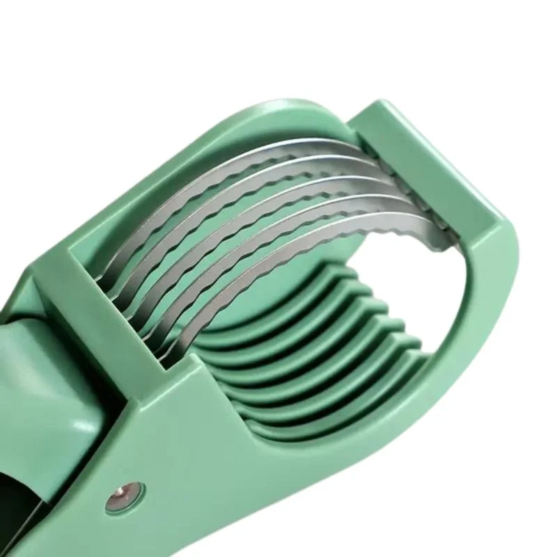 5 Blade Vegetable & Fruit Cutter and Slicer | Multipurpose Vegetable Chopper & Fruit Slicer | Kitchen Cutter with 5 Stainless Steel Blades | Multiple Colors