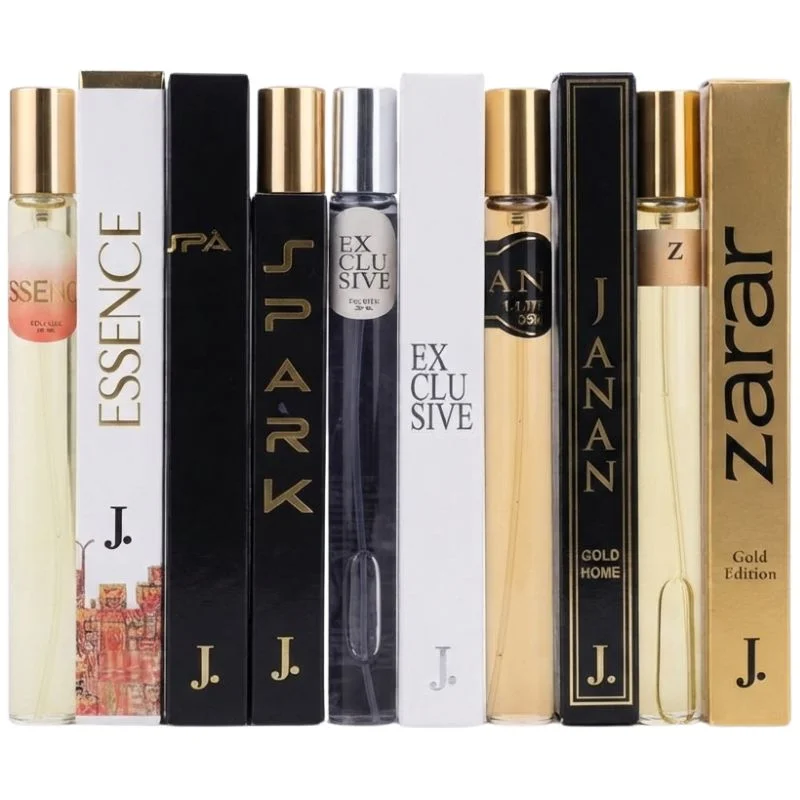 J. Premium Fragrance Collection | 20 Pcs Long Lasting | Eau De Perfume Set for Men & Women | Luxury Gift Pack - Image 2